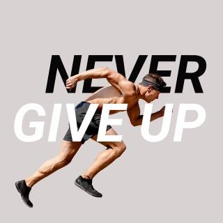 Never Give Up iPhone wallpaper