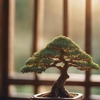Bonsai iPhone wallpaper
