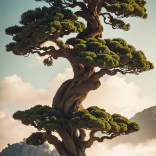 Bonsai iPhone wallpaper