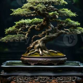 Bonsai iPhone wallpaper