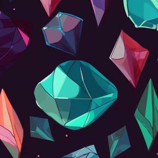 Crystal iPhone wallpaper