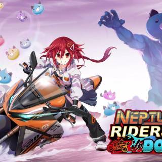 Neptunia Riders Vs Dogoos wallpaper