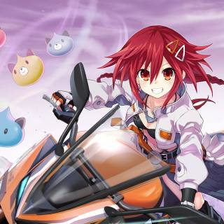 Neptunia Riders Vs Dogoos wallpaper