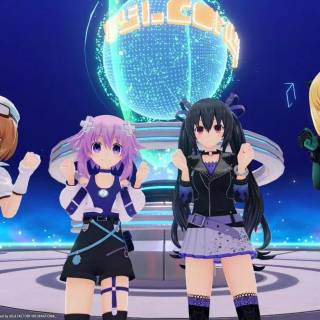 Neptunia Riders Vs Dogoos wallpaper