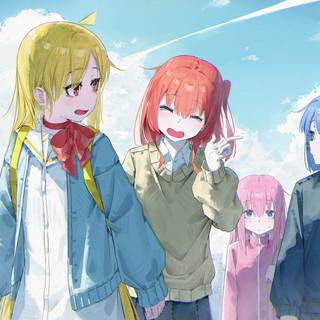 Bocchi the Rock! 4k wallpaper