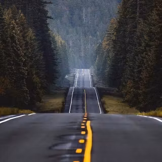 Highway phone wallpaper