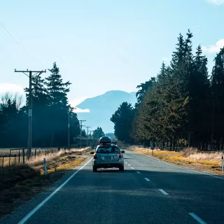 Highway phone wallpaper