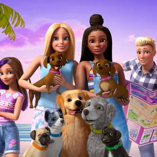 Barbie at the beach wallpaper