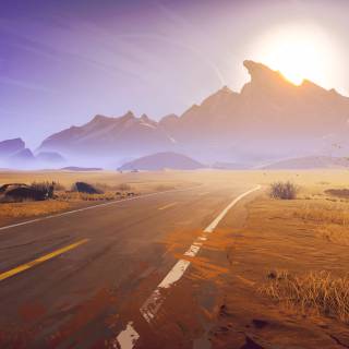 Road trip 4k wallpaper