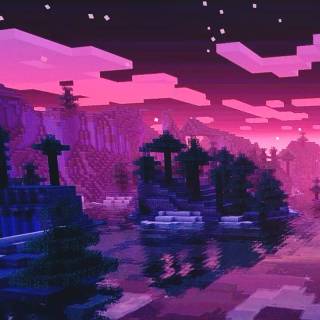 Minecraft shaders phone wallpaper