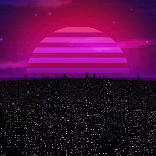 Vaporwave 4k minimalist wallpaper