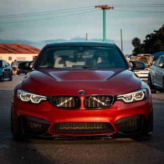 BMW F30 iPhone wallpaper
