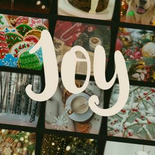 Christmas iPhone collage wallpaper