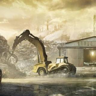 Construction phone wallpaper