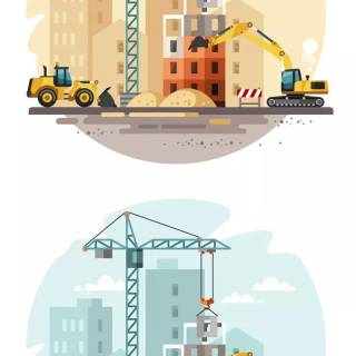 Construction phone wallpaper