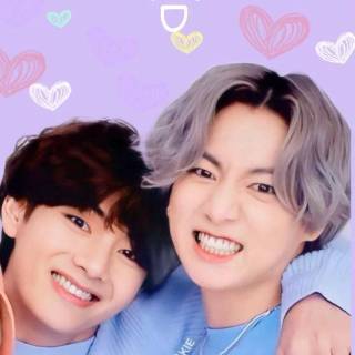 Taekook phone wallpaper