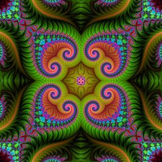 Fractals iPhone wallpaper