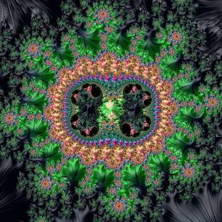 Fractals iPhone wallpaper