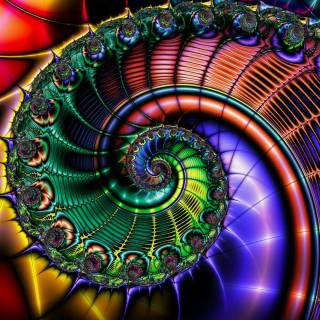 Fractals iPhone wallpaper