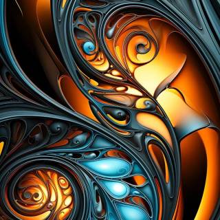 Fractals iPhone wallpaper