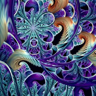 Fractals iPhone wallpaper