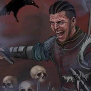 Ivar The Boneless phone wallpaper