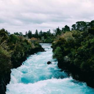 Phone river wallpaper