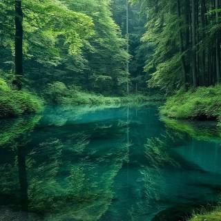 Phone river wallpaper