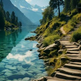 Phone river wallpaper