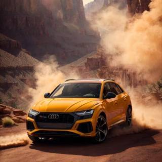 Audi Q8 phone wallpaper