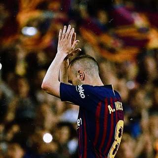 Iniesta iPhone wallpaper