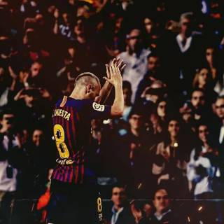 Iniesta iPhone wallpaper