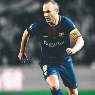 Iniesta iPhone wallpaper