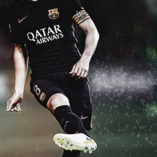 Iniesta iPhone wallpaper