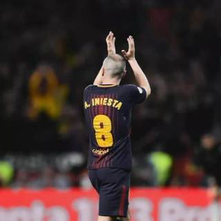 Iniesta iPhone wallpaper