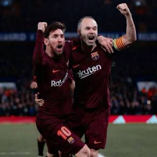 Iniesta iPhone wallpaper