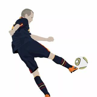 Iniesta iPhone wallpaper