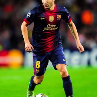 Iniesta iPhone wallpaper