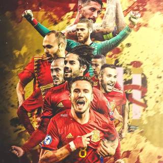 Iniesta iPhone wallpaper