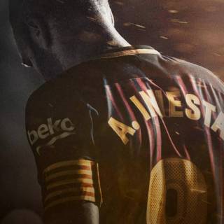 Iniesta iPhone wallpaper