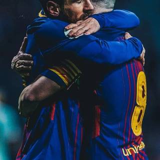 Iniesta iPhone wallpaper