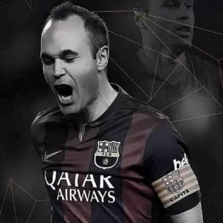 Iniesta iPhone wallpaper