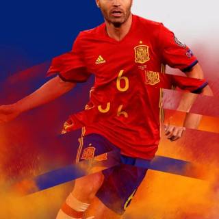 Iniesta iPhone wallpaper