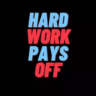 Hard work phone wallpaper