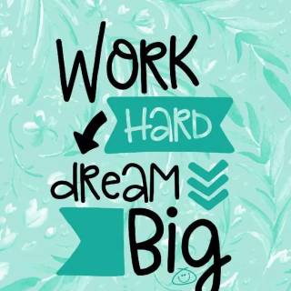 Hard work phone wallpaper