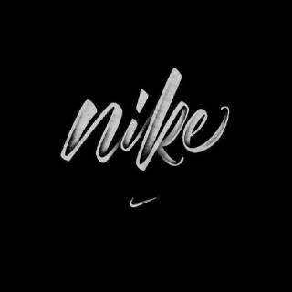 Black Nike iPhone wallpaper