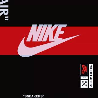 Black Nike iPhone wallpaper