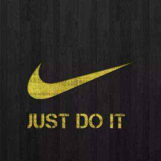 Black Nike iPhone wallpaper