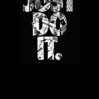 Black Nike iPhone wallpaper