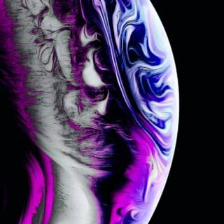 Pink Earth wallpaper